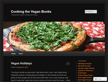 Tablet Screenshot of cookingtheveganbooks.com